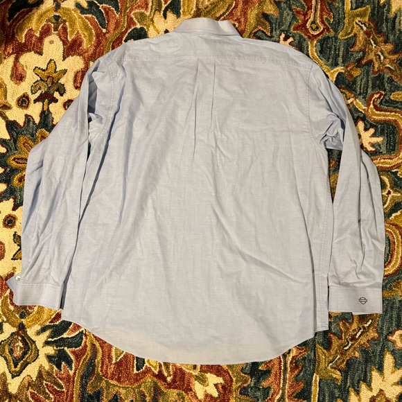 Harley Davidson Button Down Dress Shirt - 2XL Tall - Picture 2 of 3